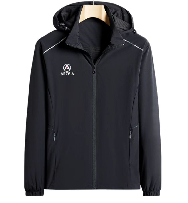 Arola waterproof windbreaker