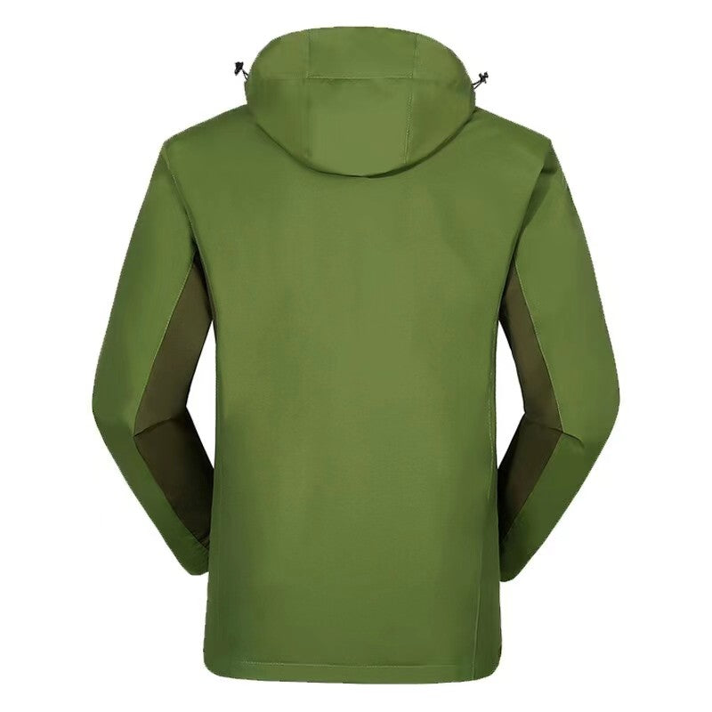 Three-in-one protective peak jacket