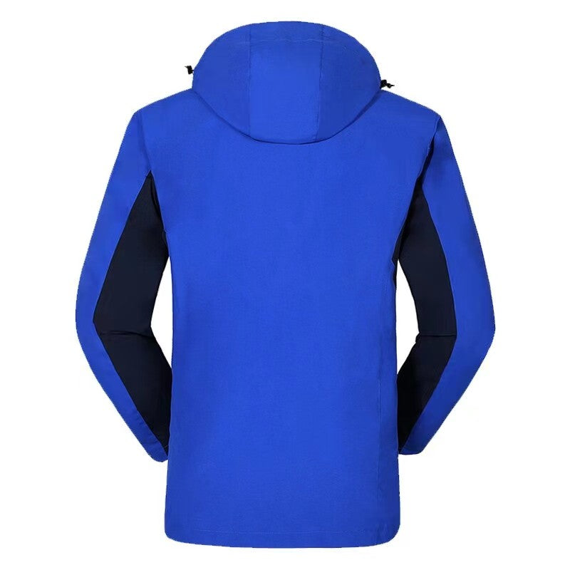 Three-in-one protective peak jacket