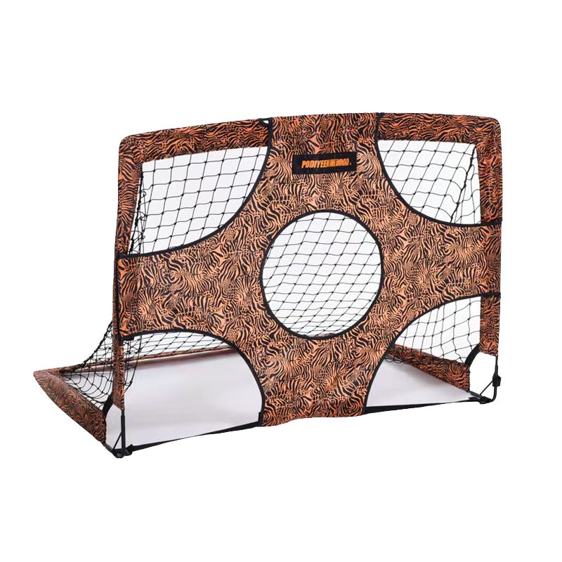 PodiuMax Natural Puzzle Double Sided Football Goal